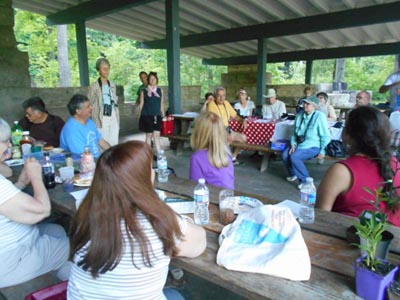 Picnic attendees